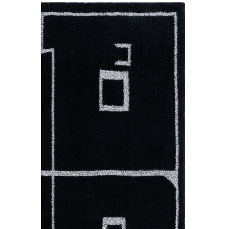 Tapis en laine Murcia, Tapis de couloir 2 pi 3 po x 8 pi