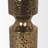 Akira Small Hammered Gold Metal Pillar Candle Holder-1773754826