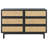 Andreq 46.93'' W 6-Drawer Double Dresser-701655445