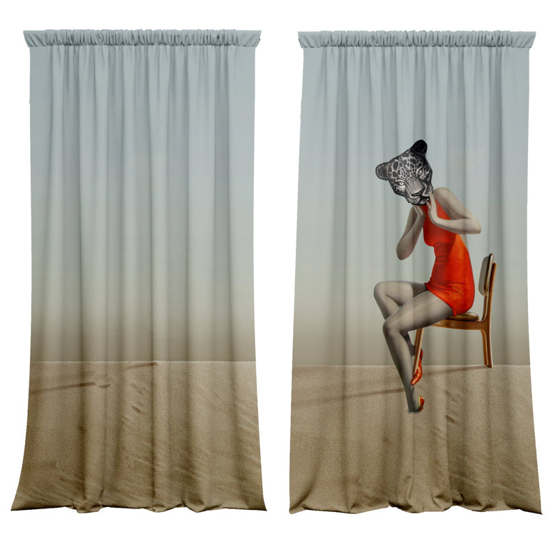 Velvet Blackout Curtain Panel Pair, 148cm Width x 250cm Drop