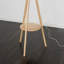 Ismay 149 cm Morrigan Wood Tripod Floor Lamp with Shelf & XL Reni Shade-1931688566-1931688564-1931649196