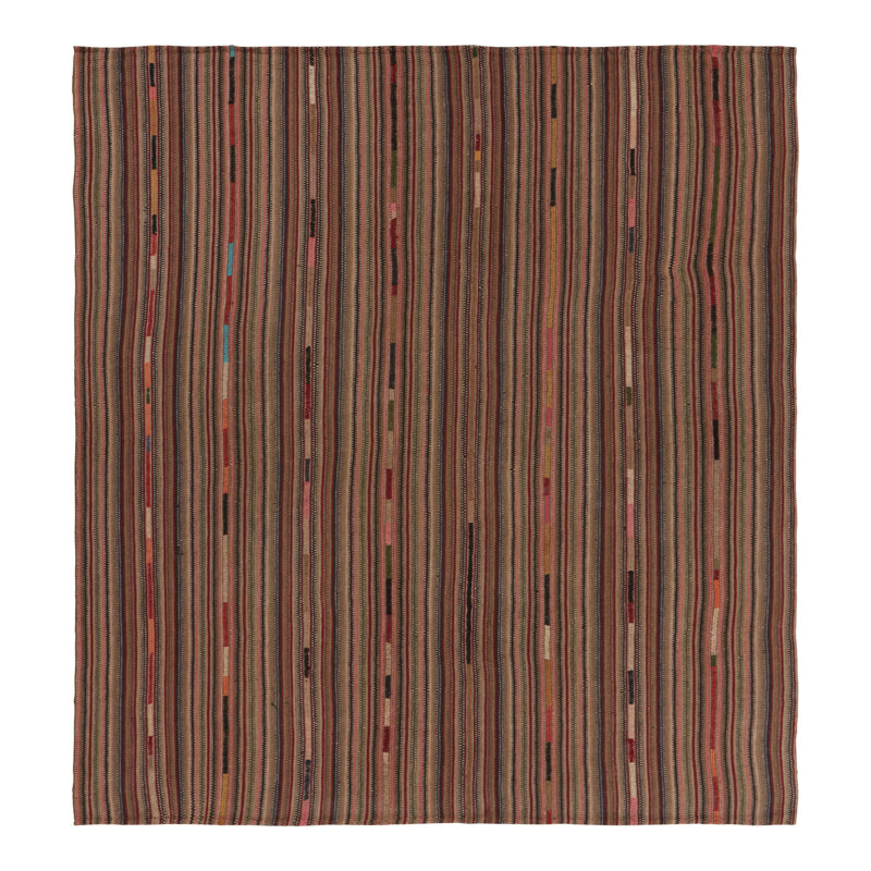 Kilim & Flat Weave One-of-a-Kind 8'7X9'1 Area Rug