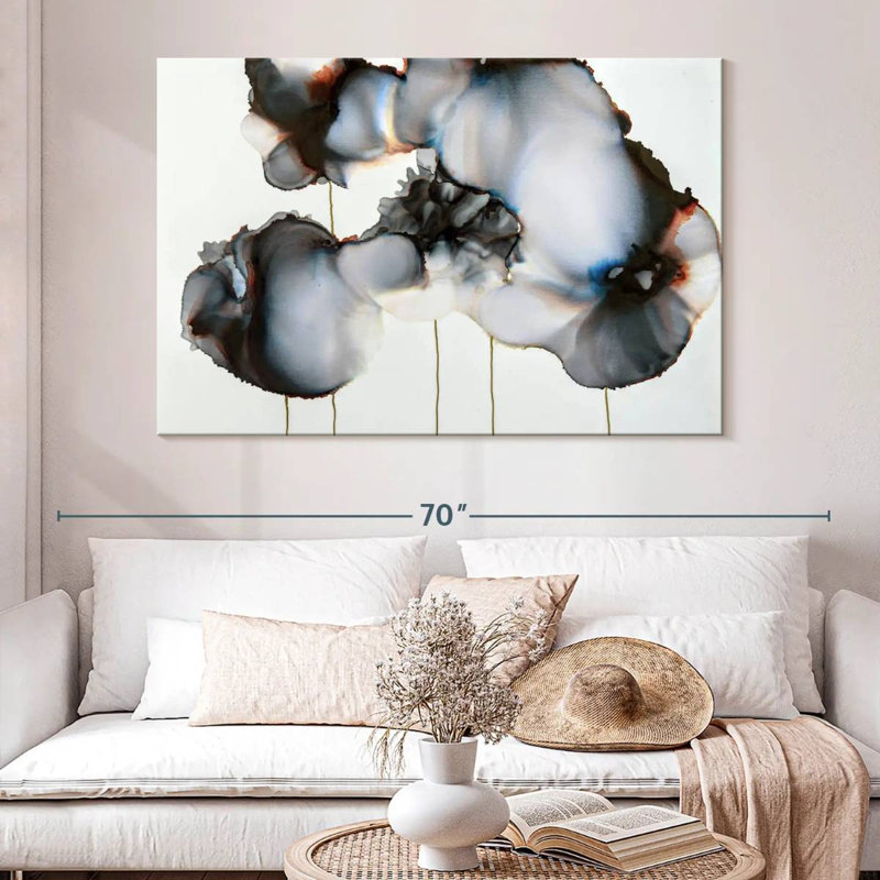Avery Black Sonnet I, 34" H x 51" W