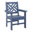 2-Piece Outdoor Adirondack Chair Dining Armchair HDPE Chairs Weather-Resistant (Set of 2)-86209898