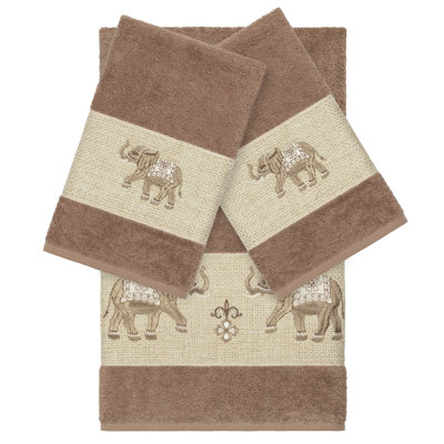 Ensemble de serviettes en coton turc 4 pièces Quinn