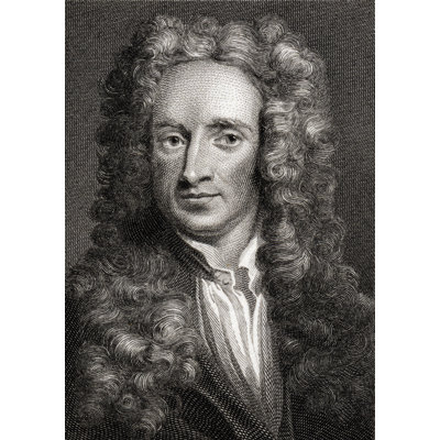 Posterazzi " Sir Isaac Newton 1642-1727 English Physicist And Mathematician " Painting Print