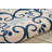 Lewis Damask Ivory/Navy Indoor/Outdoor Area Rug-196546151