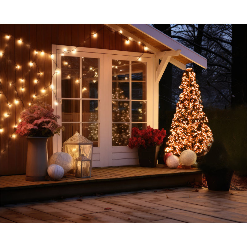 Indoor / Outdoor Pre Lighted Trees & Branches 6ft, 180cm H x 50cm W x 50cm D