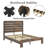 Platform Bed Frame King Size In Solid Wood