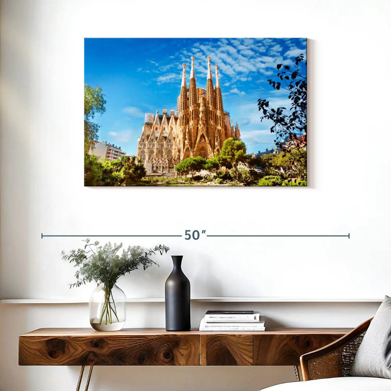 Rorry Sagrada Familia Church, 24" H x 36" W