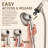 7-Spray Handheld Shower Head with One-Button Detachable Shower Head and Built-in Filter Brushed Nickel-124477913
