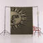 Tapis décoratif moderne à motif gris Sun-936443224
