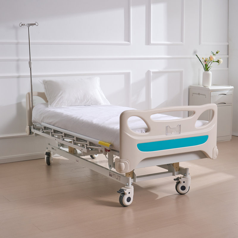 Full Electric Adjustable Hospital Bed with Side Rails