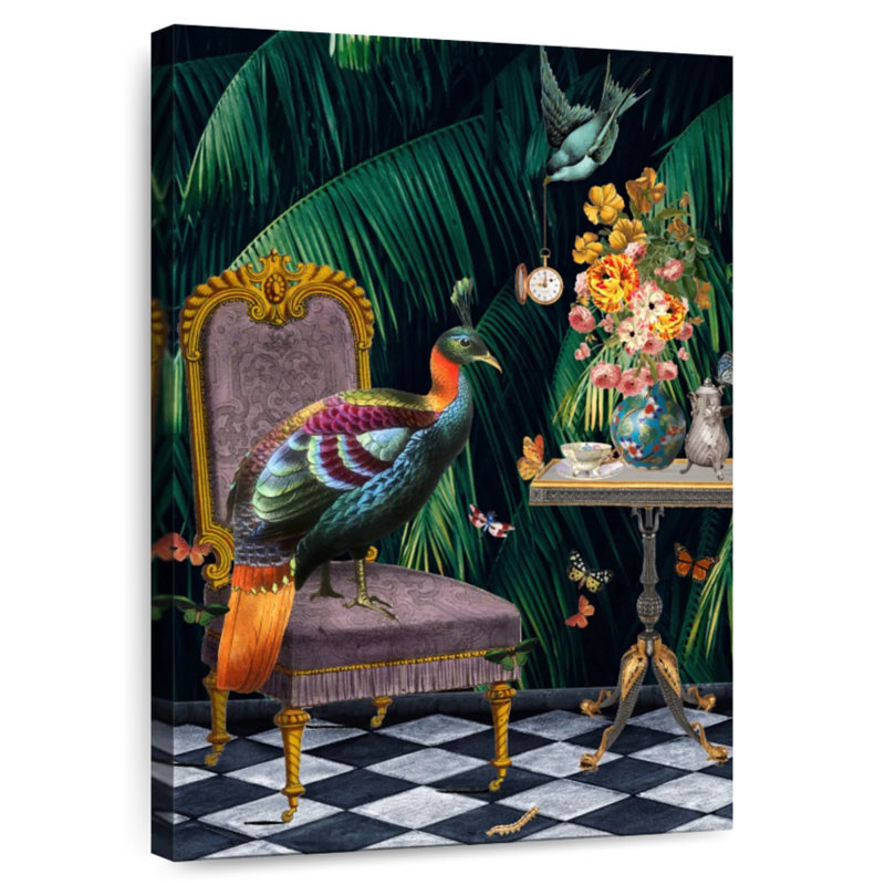Brampt Tea Time, 12" H x 8" W