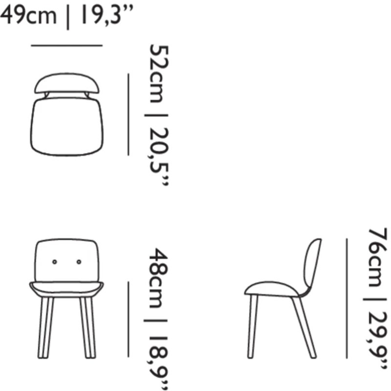 Nut Dining Chair