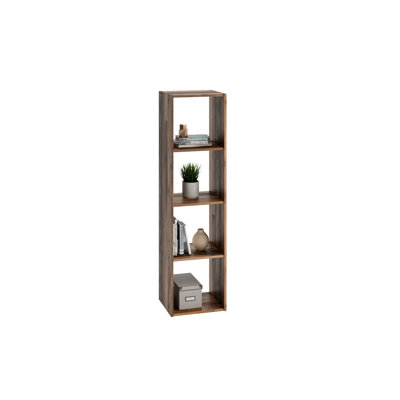 Kuuno 140.5cm H x 36.5cm W Etagere Bookcase