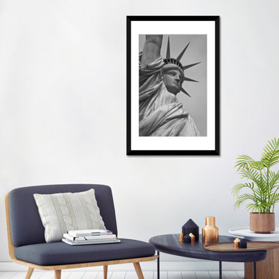 Statue politique de la liberté - reproduction de photo sur toile