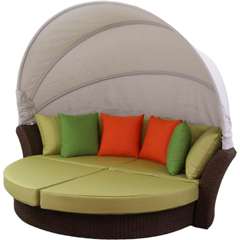 Linton 67'' Wide Patio Daybed with Cushions