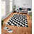 Luxurious Non-Slip Area Rug, 4.0 x 5.9 Feet, 100% Polyester, 740g/m² | Velvet Fabric with Digital Print | Easy-Clean Laminated Sponge Underside, Machine Washable | Perfect for Living Room, Bedroom & Home Decor-900015647