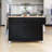 Versatile Kitchen Island Cart with Multiple Storage Options and Mobility-649912901