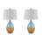 Cortina Ombre Glass Table Lamp, Set of 2-268426496-268426502