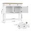Console 35,4 "avec tiroirs et armoire Latiasha-1901360025