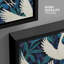 Impression sur toile, "Swans Flying In Tropical Botanical"-109881758-109881759