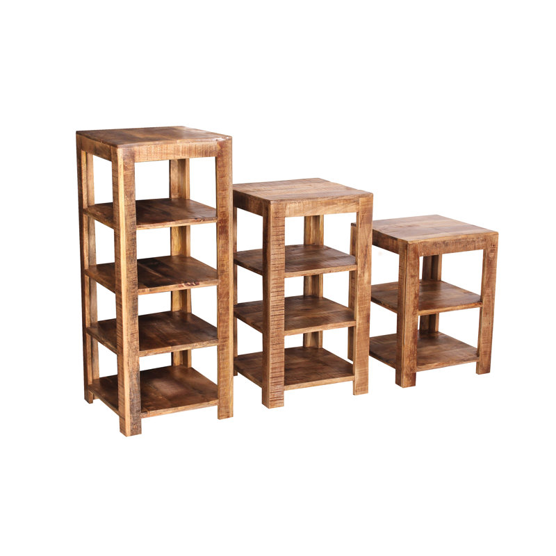 Aariz 44cm W Solid Wood Standard Bookcase, 105cm H x 44cm W x 44cm D