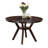 Dining Table Piece With Function - Tabletop, Middle Leg Shelf, Stable Rubberwood Structure Finish Practical Feature Shelf Feature, Base