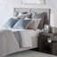 Marsden Fine Linen Percale Striped Flat Sheet-1683172552-1683172559