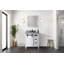 Meuble-lavabo brun rustique 30 po X P 22 po D et 28 po Miroir-117984782