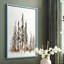 Rustic Evergreen II, reproduction encadrée - bois massif-191759094-191759091