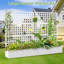 Boîte à fleurs en métal avec treillis, lit de jardin surélevé avec treillis pour plantes grimpantes, boîte à fleurs extérieure avec trous de drainage pour patio, balcon et jardin-1853829377-1853829376