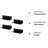 4 Piece Acrylic Floating Shelf-1171106550