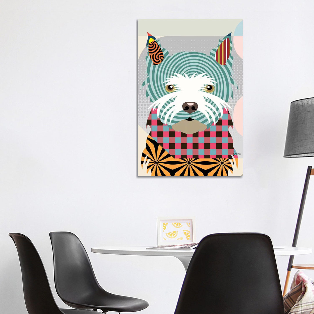 West Highland Terrier by Lanre Studio - Wrapped Canvas Gallery-Wrapped Canvas Giclée