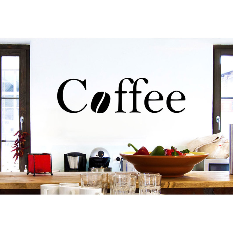Wall Decal, Black, Medium