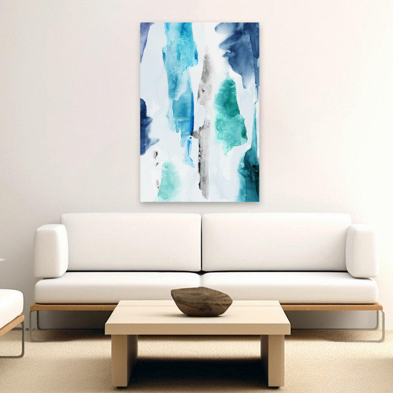 Fluid And Organic  Release Moment Art, 60" H x 40" W