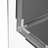 2 Tiers Acrylic Bedside Table With Open Storage Shelf-188515695