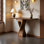 Console en pin massif