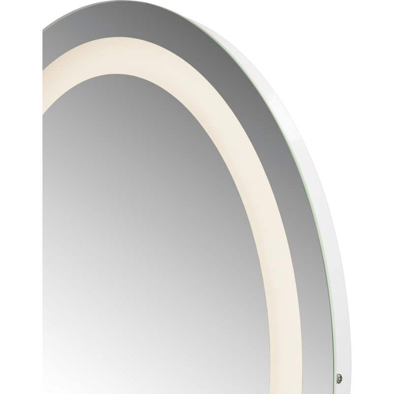 Miroir décoratif éclairé Zambrana, 22 po x 28 po