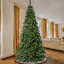 National Tree Company, First Traditions Collection, 9Ft Artificial Linden Spruce Wrapped Tree-1047551581