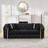 Button Tufted Sofa Couch With Pillows