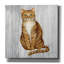 Art mural sur toile August Grove® «Country Kitty 2 On Wood» par David Carter Brown-1287589608