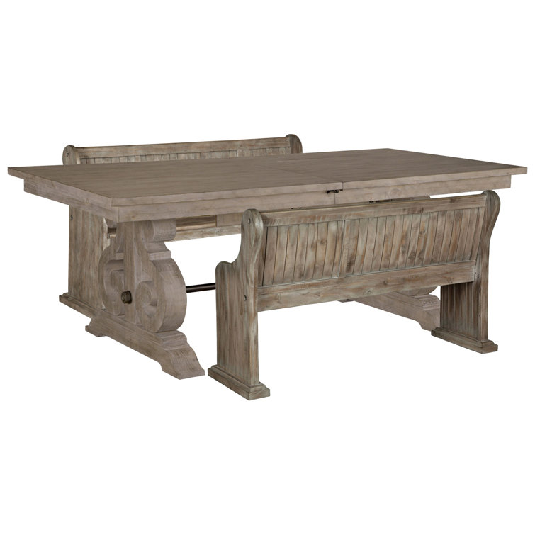 Table de salle à manger extensible rectangulaire