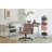 Modern Armrest Office Chair, Computer Desk Chair with Wheels-2027357879