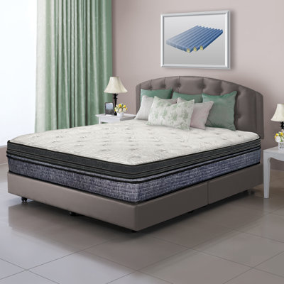 12'' Waveless Shallow Fill Soft-Side Waterbed Mattress