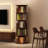 Ulric 5-Tier 360° Rotating Display Bookcase Tower