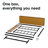 Metal Slat Bed-93690541