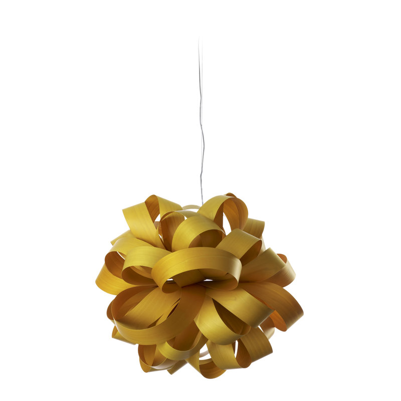 Agatha 1 - Light Pendant, Yellow, E26 Base