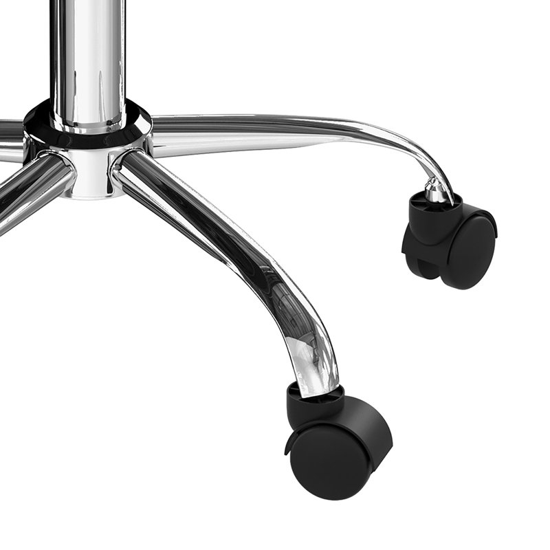Uncaged Ergonomics® Wobble Stool Air Adjustable-Height Rolling Balance Stool